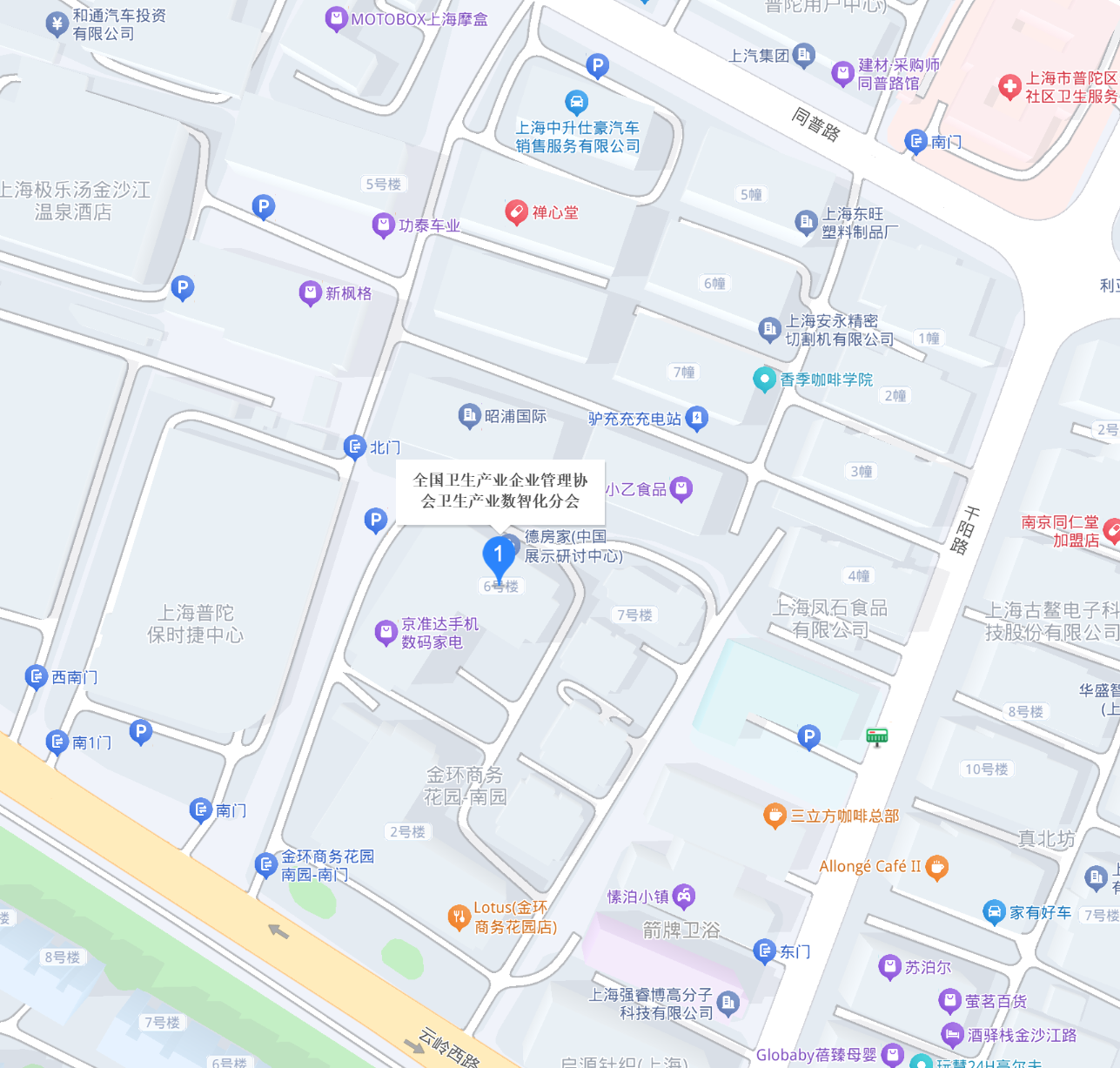 分会位置实景图